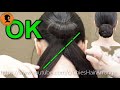 【updo hairstyles】Easy bun hairstyle