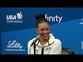 Suni Lee talks road to Olympics, making the team [RAW]