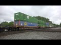 27 Trains in Marion feat. CP 7030 Leading a Military Train