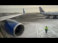 4K | United 757-200 Smooth Landing at Boston Logan International Airport