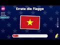 🚩 Errate das Land anhand der Flagge 🌍 | Weltflaggen Quiz 🧠🤯