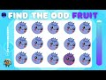 FIND The ODD One Out - Fruit Edition 🍒🍓🍑| Quiz Game | OptionOverLoadTV
