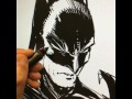 LIVE Drawing of Batman