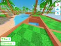 Roblox Super golf island hockey messing around with cousin Ryan