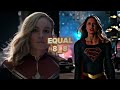 Supergirl 🦸🏼‍♀️VS 🦸🏻‍♀️ Captain Marvel - Comparison 🔥🆚