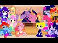 MLP Past Mane 7 +?? Reacts to Future|| Part-10