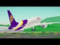 Roblox PTFS | 23 MINUTES Close ups of Take-offs and Landings at Tokyo Haneda International Airport!