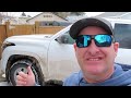 EXTREME WINTER DRIVE - 2023 Toyota Tundra SR Winter Fuel Economy Fuel Test 500KM!