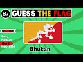 Guess the Flags Challenge || Easy, Medium, Hard, Impossible Levels || Mindbloom Quiz