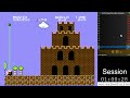 Super Mario Bros. Warpless in 19:25