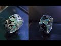 Process of making silver ring - jewelry handmade