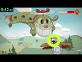 Cuphead + DLC - All Bosses Speedrun Using Ultra Ex Chaser (Healthbars Included)