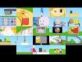 Every BFDI Elimination Playing at Once (and synced to the point where they get eliminated)