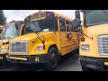 A Silent Walkaround Of The Forsyth County Retired Buses