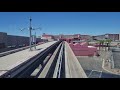 Riding Green Line Tram from C-Gates to Landside Terminal Las Vegas McCarran Airport Las Vegas, NV