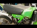 1983 KX 250 back from the dead.