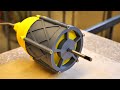 I 3D Printed a TURBINE and Produce Electricity With It.