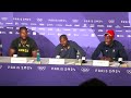 NOAH LYLES BEATS JAMAICA’S KISHANE THOMPSON IN PHOTO FINISH TO WIN 100M | Press Conference