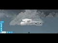 Airbus A380 taking off in Roblox Cabin Crew Simulator