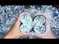 ASMR Soap / Crushing Soap / Cutting Soap / Crafting with Foam, Glitter,, and Starch