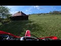 Motocross riding with friends