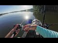 4 Hours of RAW and UNCUT Kayak Catfishing | Drift Fishing the Tennessee River