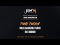 Funk Fusion Bass Backing Track in D Minor