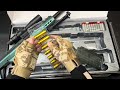 Special police weapon toy set unboxing, M24 sniper rifle, 98K sniper rifle, Desert Eagle, grenade