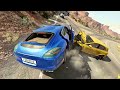 Realistic Car Crashes and Overtakes 04  BeamNG Drive