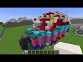 10 Seconds vs 1 Hour - Airplane Build Challenge in Minecraft