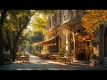 Tuesday Morning Jazz ☕ Leaves Falling at Autumn Day with Relaxing Jazz Piano for unwind,work 🍂