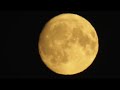 Beautiful Buck Moon Filmed by Chris 19th July 2024 Over Bempton Bridlington E Yorkshire