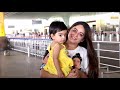 EMOTIONAL Mahhi Vij Breaks Down In Tears On Airport Seeing Daughter Tara CRYING & Not Letting Her Go