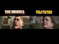 Pulp Fiction vs. Team Fortress 2 Parody (Side by Side) [SFM]