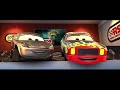 Cars - Lightning McQueen vs The King & Chick Hicks (HD) Movie Clip