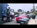 CR&R Peterbilt 520 Amrep HX-450 ASL 57537 on Trash + Cart Rollout in Laguna Beach