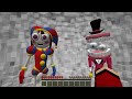 How JJ and MIKEY BECAME Zombie Train Family ? - Minecraft Maizen