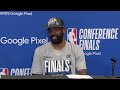 Kyrie Irving on Facing Celtics in NBA Finals | Mavericks Postgame Interview
