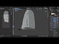 How to make this 3D damage pillar in BLENDER| 35 min |