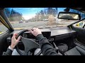 Driving The Lamborghini Countach - Italian 5.2L V12 Manual Supercar - (POV Binaural Audio)