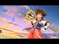 What a level 99 Sora in Smash Bros. looks like...