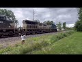 Railfanning Romulus MI 6/23/24