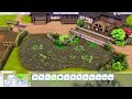 Japanese Farmhouse | The Sims 4 Speed Build