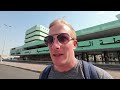 Abu Dhabi Airport to city on the Bus for $2!! In Under 1 Hour! Travel Vlog getting to Abu Dhabi 2023