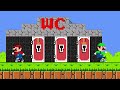 Mario DON'T FALL into the WRONG pipe - Custom Pipe All Character SONIC + MARIO GAME!