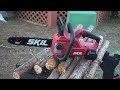 Lite Review of the Skil PWR CORE 20v 12 inch brushless chainsaw.