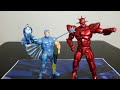 SUPER 7 STEELWILL WITH STRONGHOLD ULTIMATES FIGURE REVIEW AND COMPARISONS SILVERHAWKS