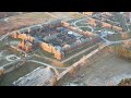 Aerial establishing shot of Fishkill Correctional Facility