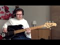 Dua Lipa - Don't Start Now (Bass Cover)