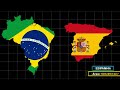 COMPARISON | TERRITORY OF BRAZIL 🆚 FROM OTHER COUNTRIES